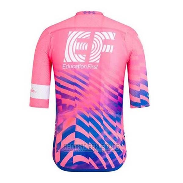 2020 Fahrradbekleidung EF Education First Rosa Trikot Kurzarm und Tragerhose